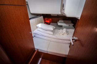 Kabine Heck von Segelyacht Beneteau Oceanis 35
