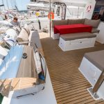 Cockpit von Saona 47 Katamaran