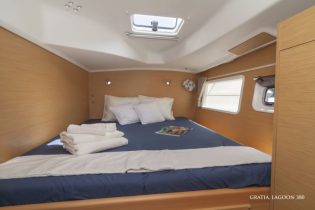 Kabine von Katamaran Lagoon 380