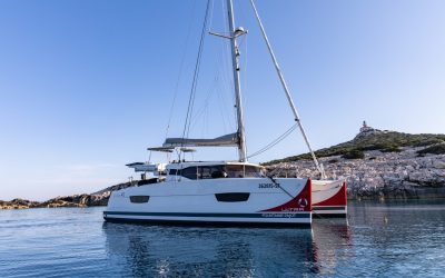 Lucia40_catamaran_sailing_Croatia (1) ab Trogir