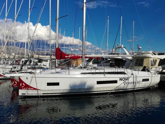 Segelboot Oceanis 40.1 in Kroatien