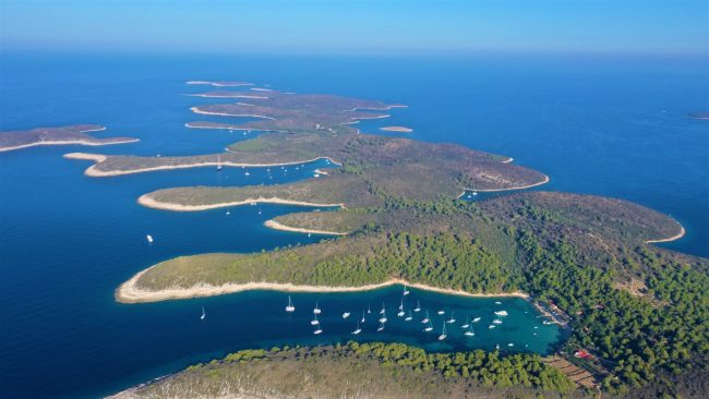Pakleni Otoci Insel Hvar in Kroatien