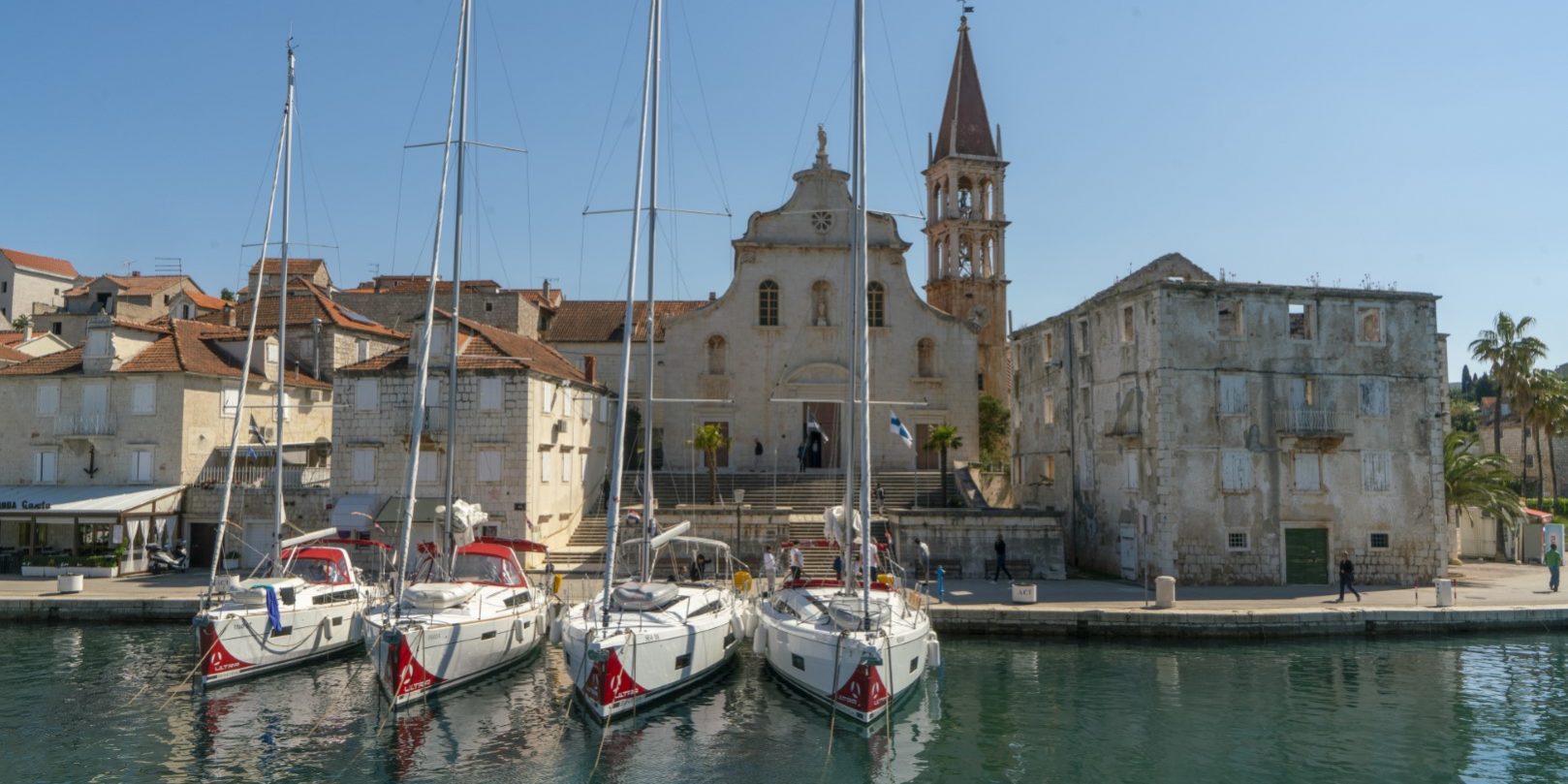 Milna auf der Insel Brac in Kroatien