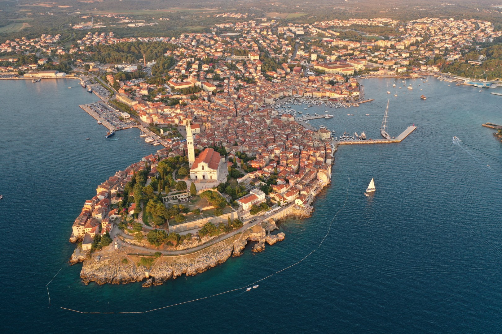Rovinj Altstadt in Kroatien