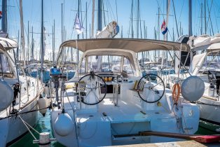 Segelboot Cockpit