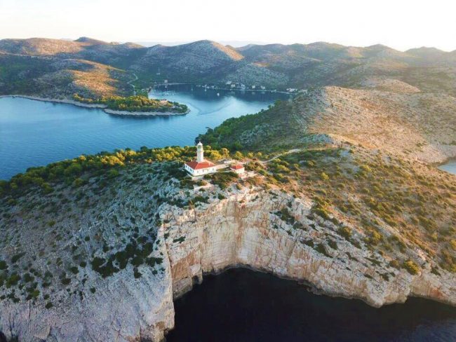 Skrivena Luka Bucht auf Lastovo